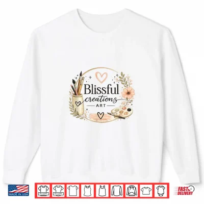 Sweatshirt Art Cozy Artist Design Cute Creative Gift Shirt