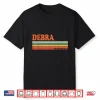 Debra Retro Personalized First Name Vintage Stripes Shirt