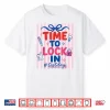 Retro Stripes Time To Lock In Test Day Testing Teachers Kids Shirt