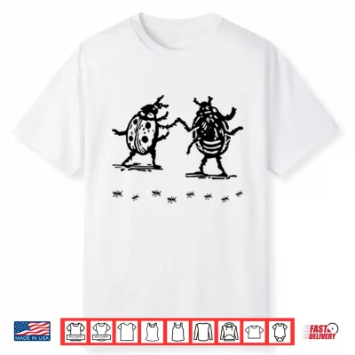 Dancing Lady Bugs The Last Of The Bugs Noah Kahan Shirt