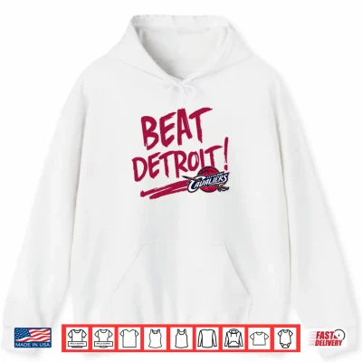 Hoodie Cleveland Cavaliers Beat Detroit Game 3 Playoff Shirt 1
