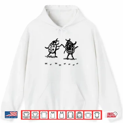 Hoodie Dancing Lady Bugs The Last Of The Bugs Noah Kahan Shirt 1