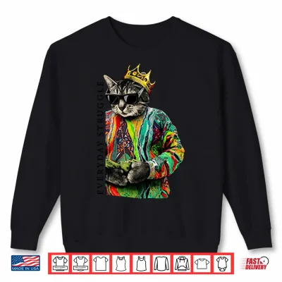 Sweatshirt Everyday Struggle The Notorious B.I.G Cat Shirt 1