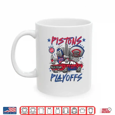 Mug Detroit Pistons Playoffs 2025 2026 Shirt 1