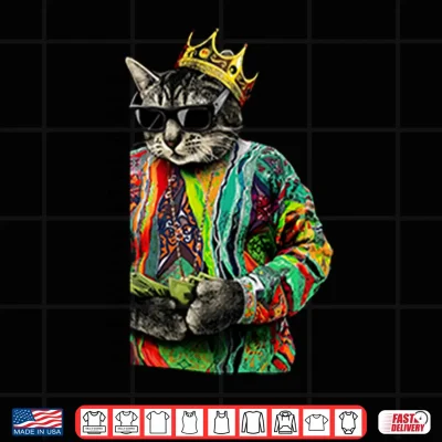 Design Everyday Struggle The Notorious B.I.G Cat Shirt 1