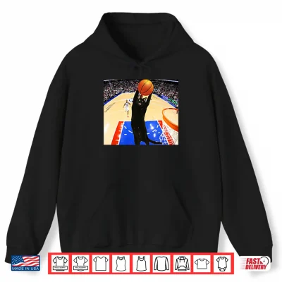 Hoodie Jarrett Allen Cat Playing Basketball Shirt 1