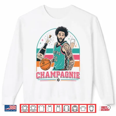 Sweatshirt Julian Champagnie Funny Champagne Shirt 1