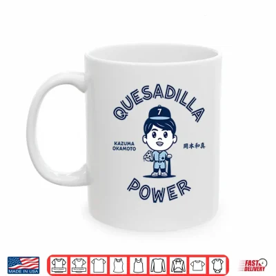 Mug Kazuma Okamoto Quesadilla Power Shirt 1