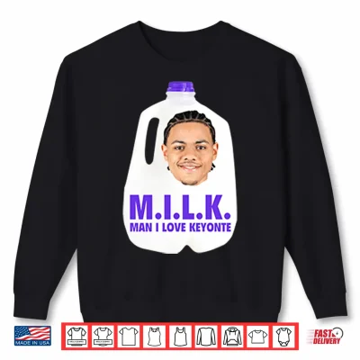 Sweatshirt MILK Man I Love Keyonte George Shirt 1