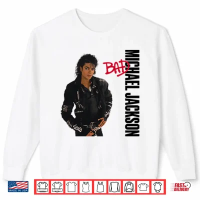 Sweatshirt Michael Jackson Bad Shirt 1