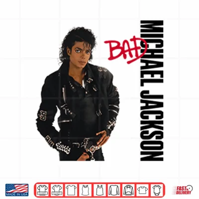 Design Michael Jackson Bad Shirt 1