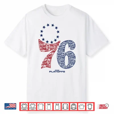 Philadelphia 76Ers Playoffs 2026 Shirt