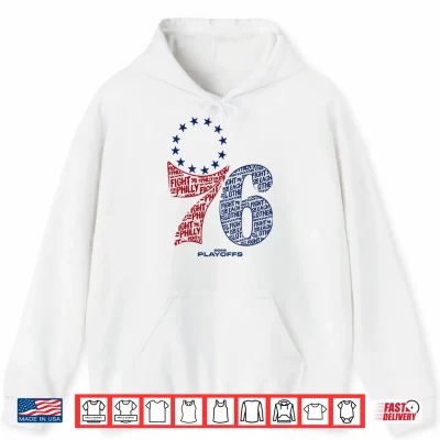 Hoodie Philadelphia 76ers Playoffs 2026 Shirt 1