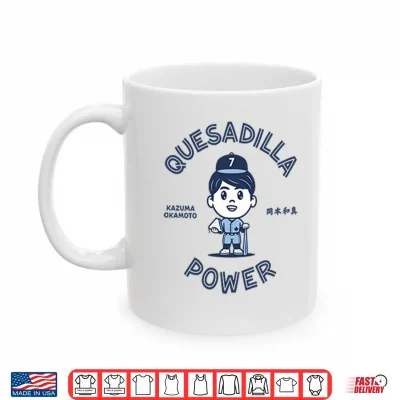 Mug Quesadilla Power Kazuma Okamoto Shirt 1