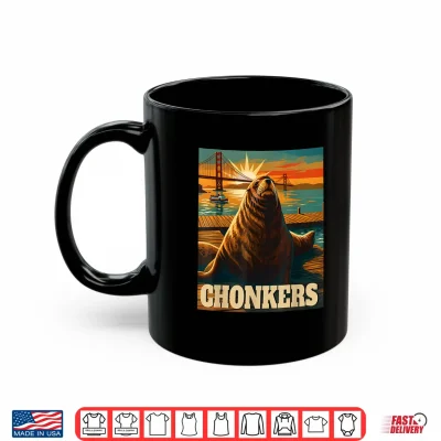 Mug Chonkers Funny Sea Lion School Summer Mode Beach Vacay Shirt