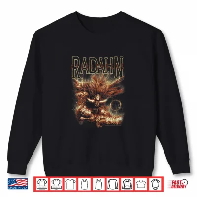 Sweatshirt Elden Ring Starscourge Radahn Demigod Boss Video Game Shirt