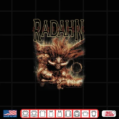 Design Elden Ring Starscourge Radahn Demigod Boss Video Game Shirt
