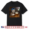Pit Bull Drinking Beer Funny Dog Meme Shirt