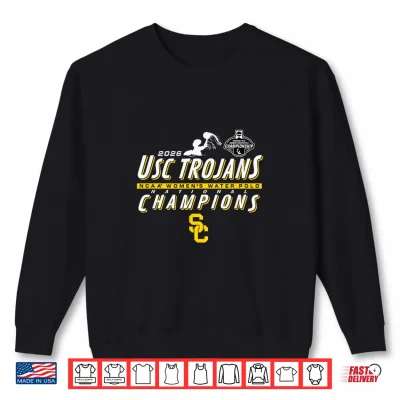Sweatshirt USC Trojans National Champs 2026 Water Polo Shirt