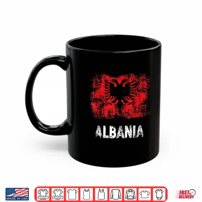 Mug Albanian Patriot Gift Albania Independence Day Albanian Flag Shirt