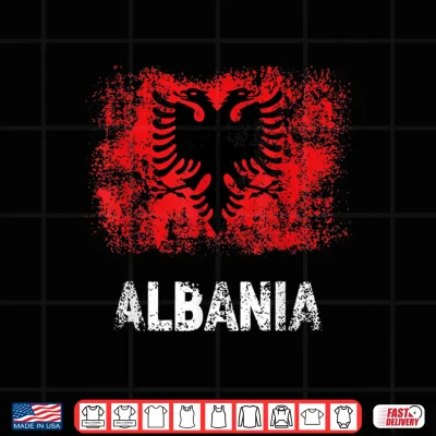 Design Albanian Patriot Gift Albania Independence Day Albanian Flag Shirt