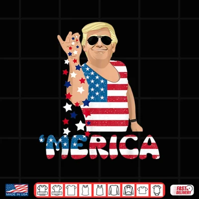 Design Patriotic Trump 4th of July America Freedom Independence Day Shirt 1