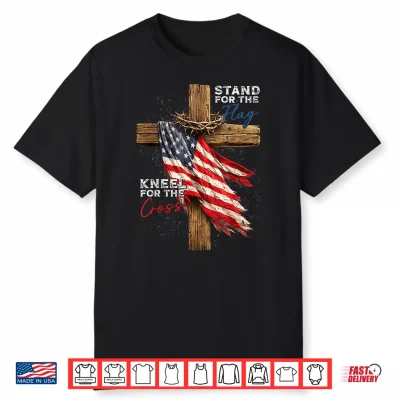 Usa Flag Religious 4Th Of July Christian Faith Men Women Shirt