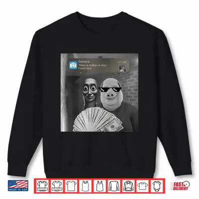 Sweatshirt Tung Tung Tung Sahur John Pork Meme Brainrot Gifts for Kids Shirt