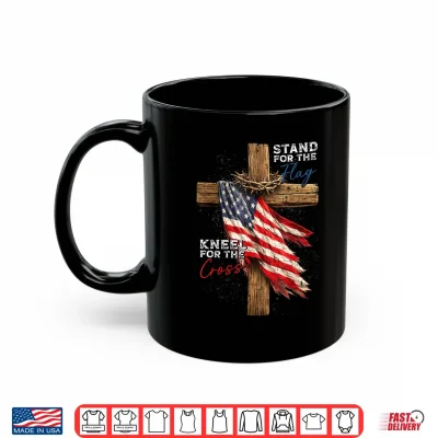 Mug USA Flag Religious 4th of July Christian Faith Men Women Shirt