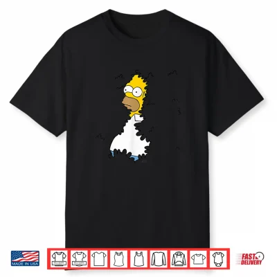 The Simpsons Homer Hide Bush Meme Shirt