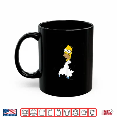 Mug The Simpsons Homer Hide Bush Meme Shirt