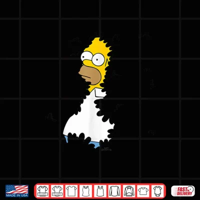 Design The Simpsons Homer Hide Bush Meme Shirt