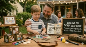 Creative DIY Fathers Day Gifts Personalized Projects the Whole Family Can Make 1