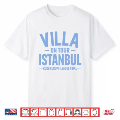 Aston Villa On Tour Istanbul 2026 Europa League Final Shirt