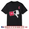 Cleveland Guardians Baseball Tek Thumbs Down Shirt