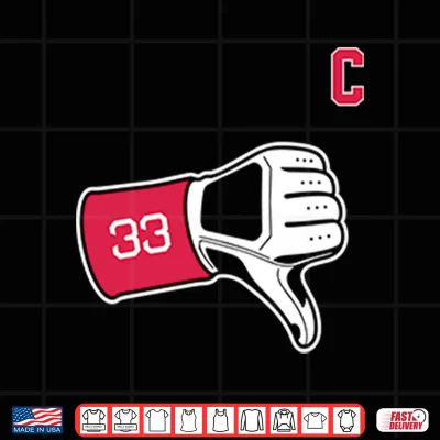 Design Cleveland Guardians Baseball Tek Thumbs Down Shirt