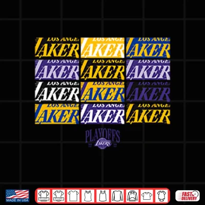 Design Los Angeles Lakers 2026 Playoffs Shirt