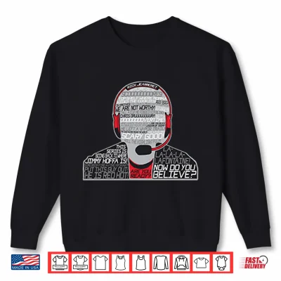 Sweatshirt Rick Jeanneret Buffalo Hockey Legend Shirt