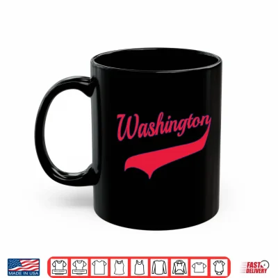 Mug College University Style Washington National Baseball Sport Shirt