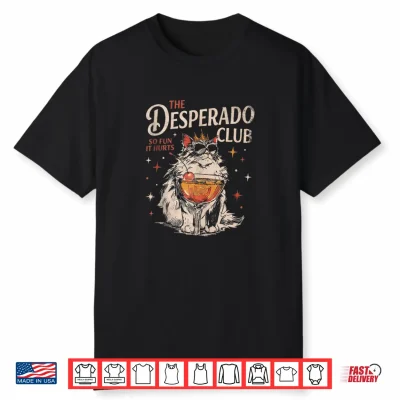 Desperado Club Mama Needs A Night Off Funny Cat Shirt