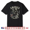 George Washington Lincoln Playing Guitar Abe Lincoln 250Th Shirt
