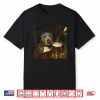 Pitbull Drinking Beer Funny Pitbull Dog Beer Meme Shirt