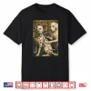 Retro Dalmatian Dog Smoking Tattoo Artist Funny Meme Graphic Shirt