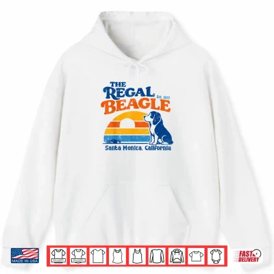 Hoodie Vintage The Regal Beagle Est 1977 Santa Monica California Shirt