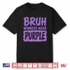 Bruh Winners Wear Purple Funny Teacher Kid Field Day Games Shirt