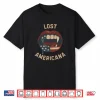 Lost Americana Vintage Vampire Patriotic Retro Usa Shirt