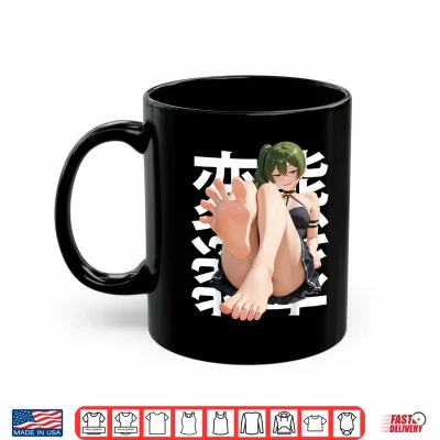 Mug Japanese Femdom Waifu Submissive Anime Feet Toes Otaku Manga Shirt