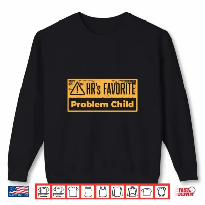 Sweatshirt Mens Human Resources Walking HR Violation Performance Shirt