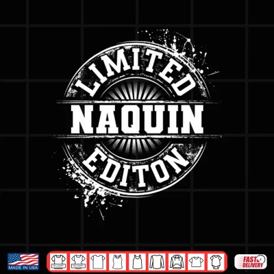 Design NAQUIN Funny Surname Family Tree Birthday Reunion Gift Idea Performance Shirt