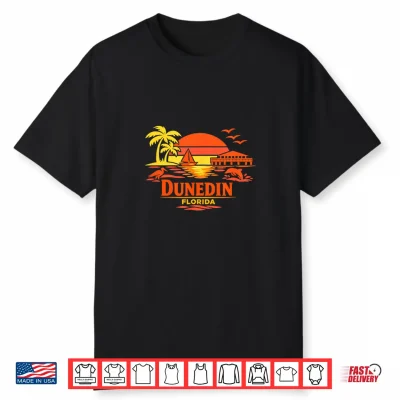 Vintage Dunedin Florida Sunset Shirt
